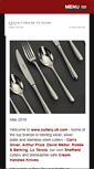 Mobile Screenshot of cutlery.uk.com